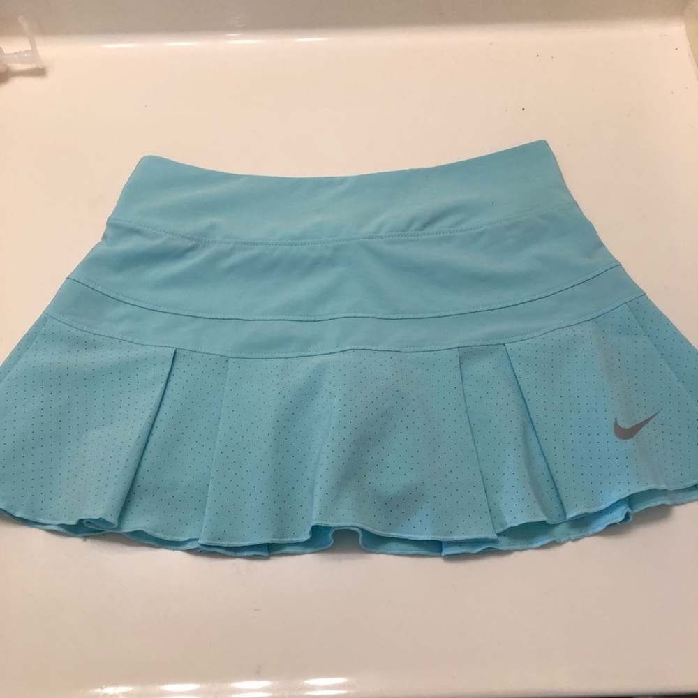 Blue Nike Tennis Skirt